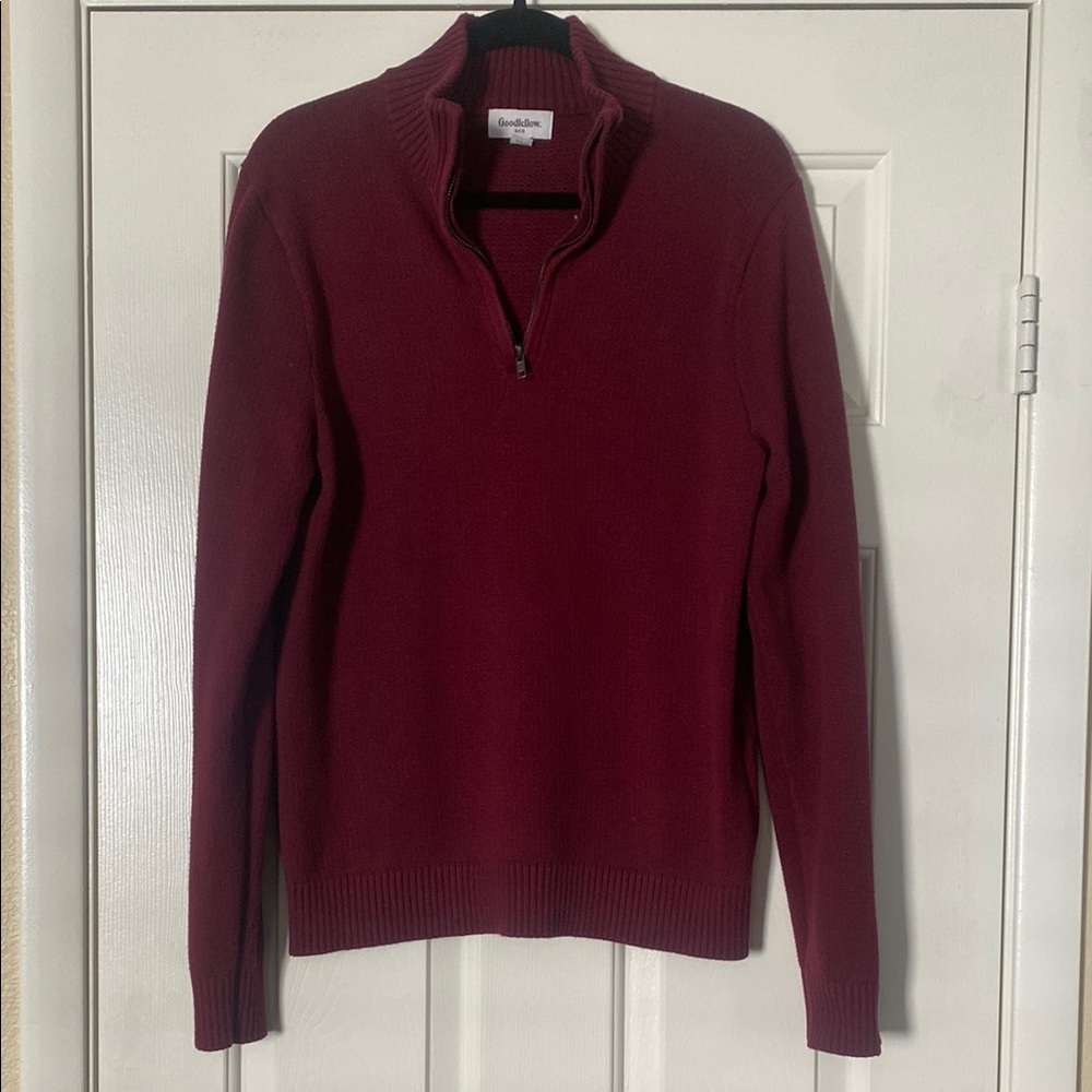 Goodfellow & co Men's Burgundy Sweater